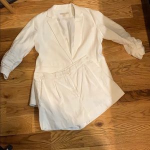 Michael Kors white linen set